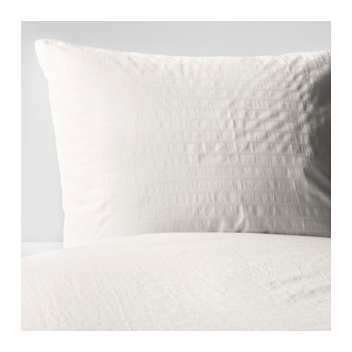 Ofelia Vass Pillow Cover White Textured