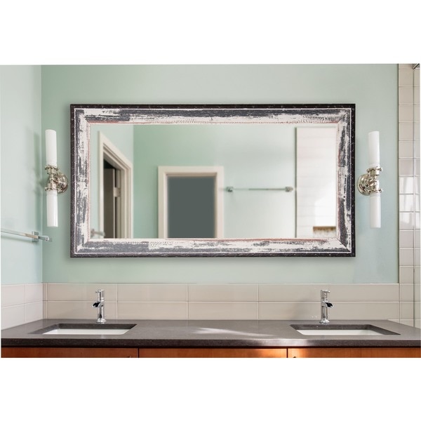 American Made Rayne Rustic Seaside Extra Large Wall/ Vanity Mirror