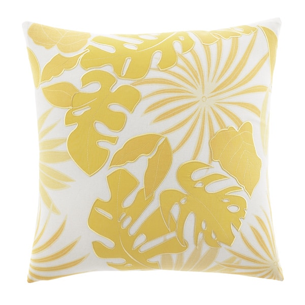 Antique Palm 20-inch Decorative Pillow