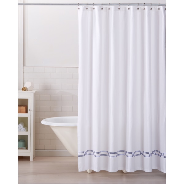 Home Fashion Designs Lucianna Collection Printed Heavyweight Shower Curtain