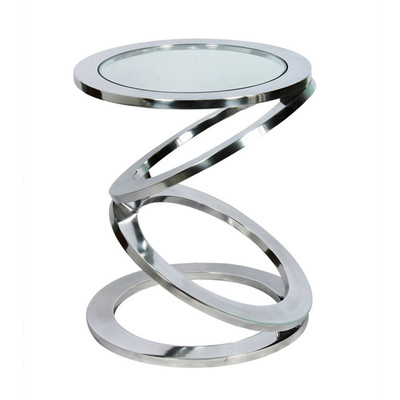 Disc End Table by Fashion N You