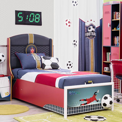 Soccer Twin Panel Customizable Bedroom Set 