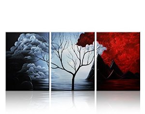 Modern Abstract Painting the Cloud Tree High Q