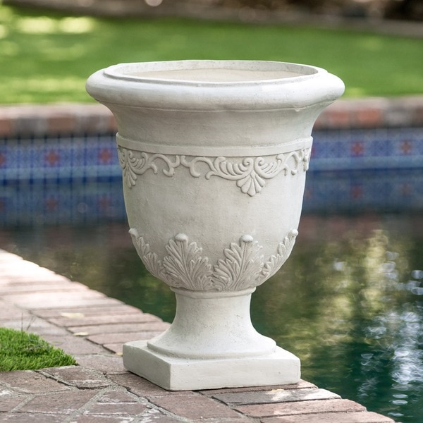 Antique Moroccan 20-inch Urn Planter by Christopher Knight Home