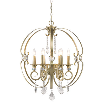 Harry 6 Light Candle Chandelier