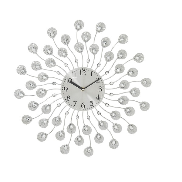 Metal 19-inch Wall Clock