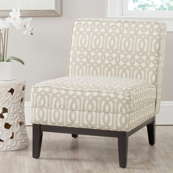 Safavieh Armond Grey/ Cream Chair