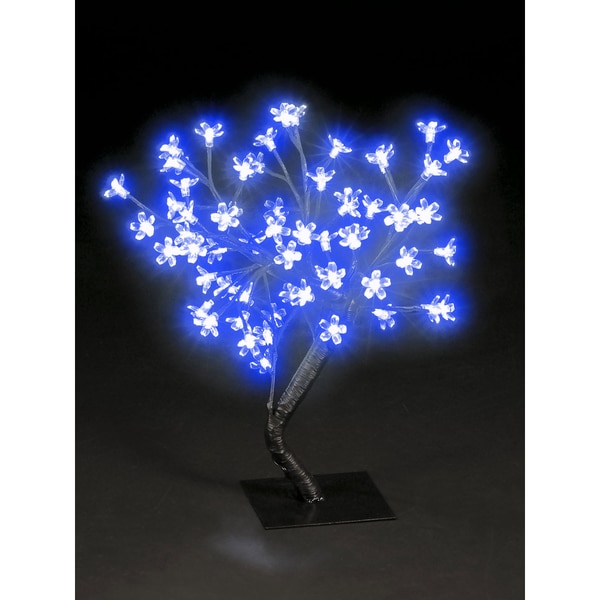 1.5-foot Blossom Tree 48 Blue LEDS UL Lights