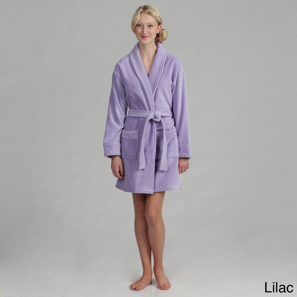 Women's Cotton Terrycloth Bath Robe