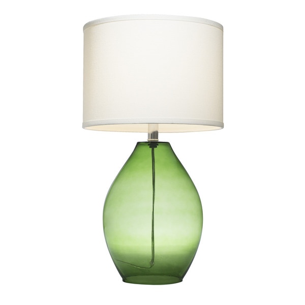 Kichler Lighting 1-light Green Glass Table Lamp
