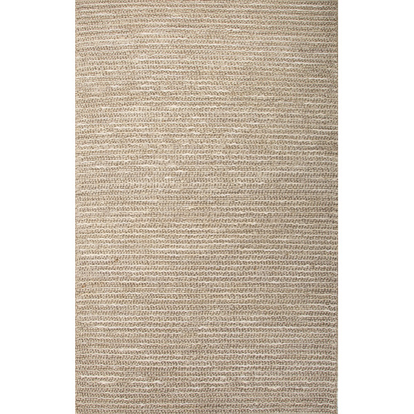 Pure hemp natural colored carpet from India
