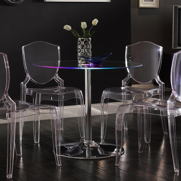 INSPIRE Q Lorin LED Round Dining Table