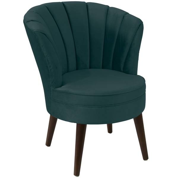 Seam Tub Chair in Mystere Peacock