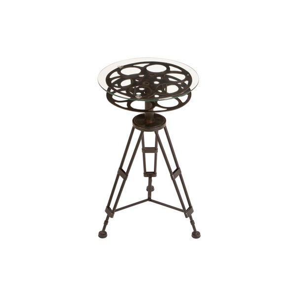 Movie Reel Accent Table