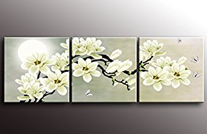 Magnolia Blossom Time Stretched Canvas Prints