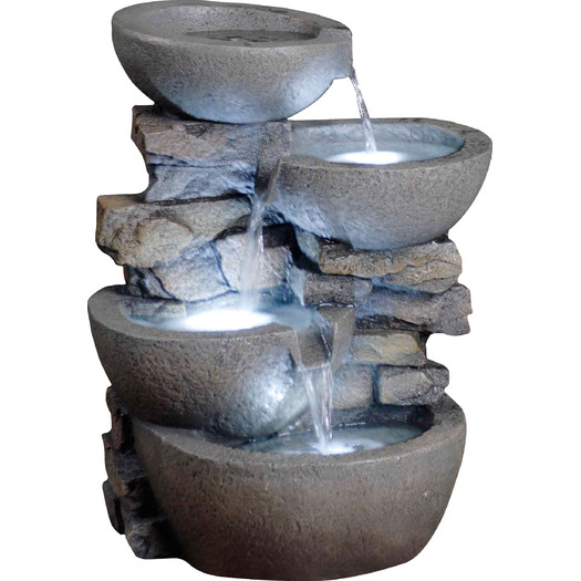 Tiered Modern Bowls Fountain 